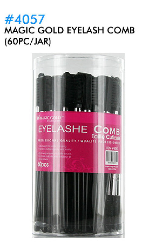 Magic Gold Eyelash comb 4057 (48pc/jar)