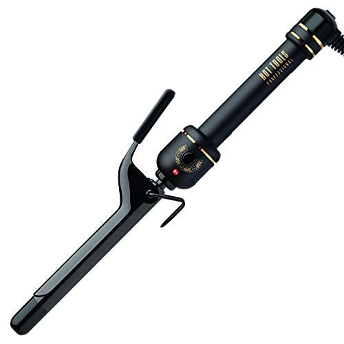 HOT TOOLS Professional Black Gold Curling Iron + Wand, 3/4 Inch