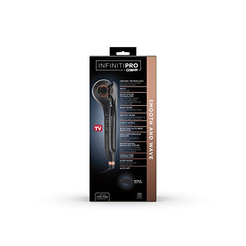 INFINITIPRO BY CONAIR Smooth & Wave – Curl or Straighten with One Styling Tool