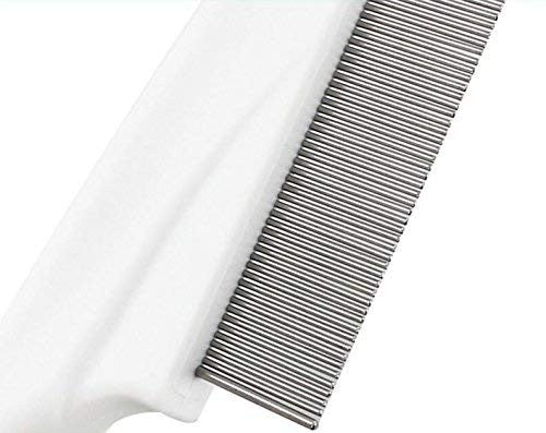 2 Pcs/Set Metal Nit Head Hair Comb Fine Toothed High Density Comb,Double Sided Nit Fine Tooth Combs, for Kids Pet Tools