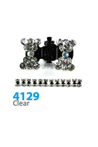 Stone Hair Clip (12 clips) 4129