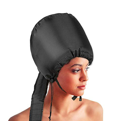 VICARKO Bonnet Hair Dryer Attachment Hooded Hair Dryer Soft Hair Steamer Cap Hood Dryer for Natural Hair Black Hair Home Use, Hair Styling Deep Conditioning Hair Drying