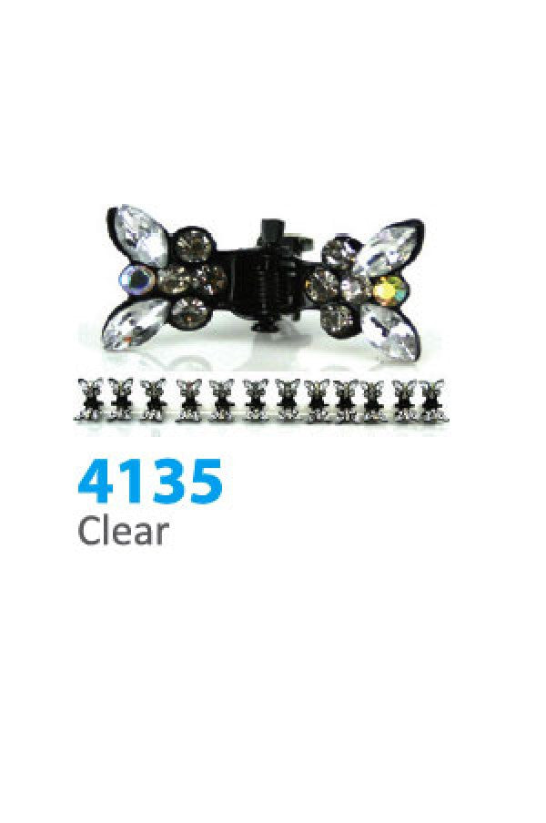 Stone Hair Clip (12 clips) 4135