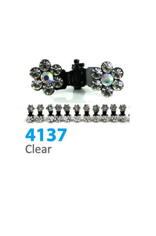 Stone Hair Clip (12 clips) 4137