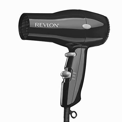 Revlon 1875W Lightweight + Compact Travel Hair Dryer, Black-1600919847