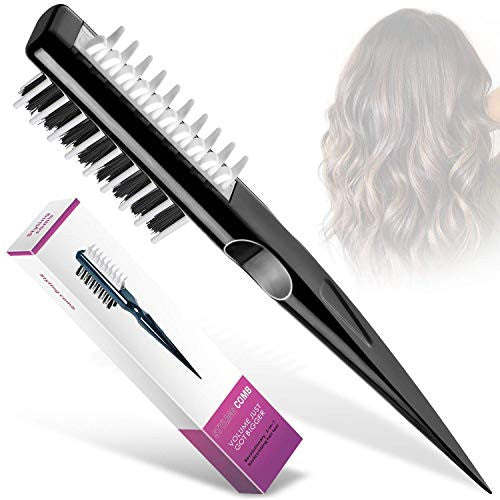 New Hair Style Comb, Instant Hair Volumizer Portable Hair Styling Comb with Shark Back Two-sided Design for Hairdressing Hair Types Women Men