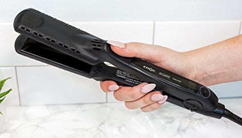 CROC The New Classic Infrared Flat Iron, Black, 1.5 Inch