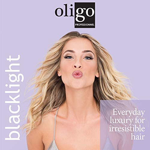 Oligo Professionnel Blacklight Trio - Blue Shampoo 8.5oz, Blue Conditioner 8.5oz, 18 in 1 Hair Beautifier 8.5 oz Trio Bundle