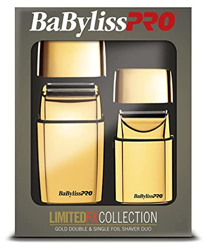 BaBylissPRO BaBylissPRO LimtedFX Collection - Gold Double & Single Foil Shaver Duo, 1 ct.