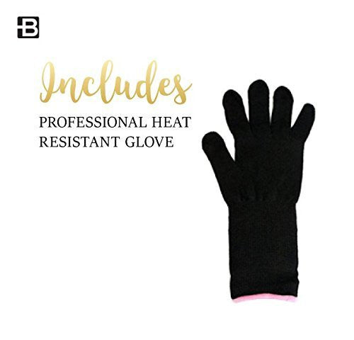 Brilliance New York - Trio Flat and Curling Irons Set: 1.25" Diamond and Ceramic Flat Iron + 1/2" Mini Diamond Flat Iron + 1" Clipless Curling Iron, Turquoise-1601534075