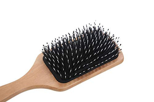 iSobo Wooden hairbrush with boar bristles