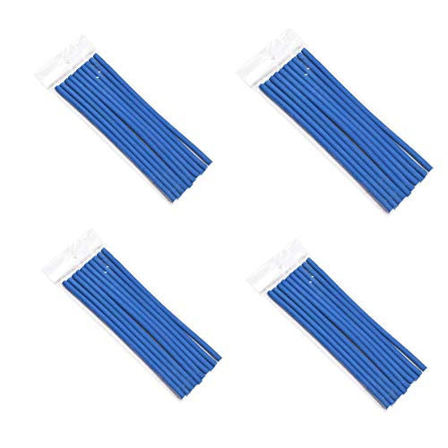 Curling Rods Foam Flexible Curling Rods- Hair Curlers Rollers for Short, Medium and Long Hair Diamerter 0.8cm(4pack)