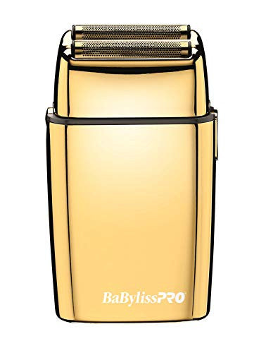 BaBylissPRO Metal Double Foil Shaver Gold, 1