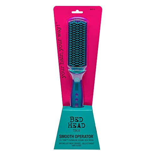 Bed Head Ionic + Tourmaline Straightener Brush with Smart Heat Memory System