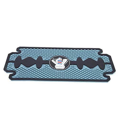 Heat-Resistant Styling Station Mat, PU Non-Slip Hairdressing Tools Pad Cushion Barber Shop Hair Salon Accessory(1#)
