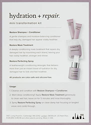 Living proof Hydration + Repair Mini Transformation Kit