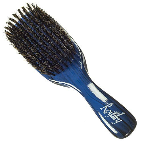 Royalty By Brush King Wave Brush #913-9 Row Medium Hard- Great 360 waves brush for wolfing - From the Maker of Torino Pro