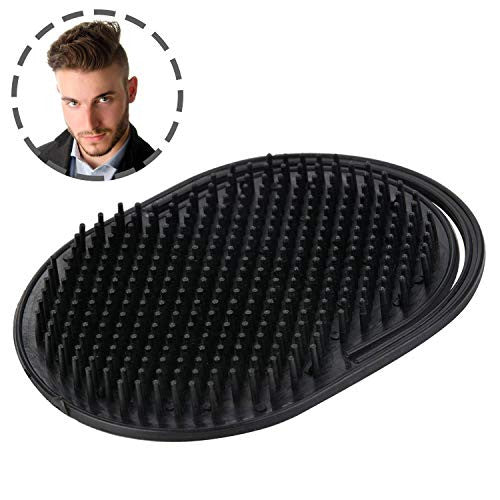 Kapmore 15 PCS Palm Brush Pocket Comb Creative Scalp Massage Brush Portable Shampoo Hair Comb for Men