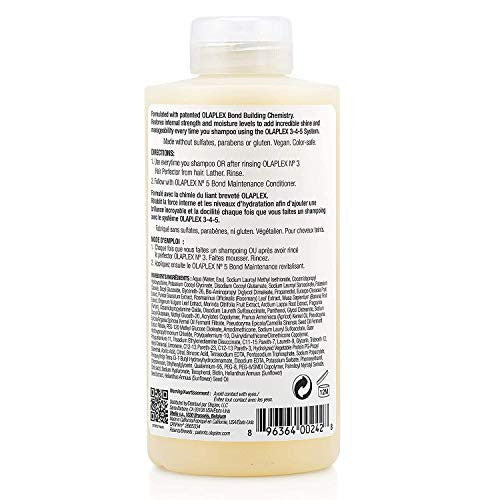 Bond Maintenance Shampoo & Conditioner and Bond Smoother