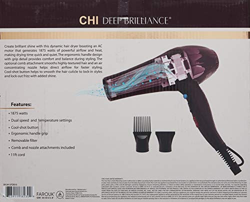 CHI Deep Brilliance Hair Dryer