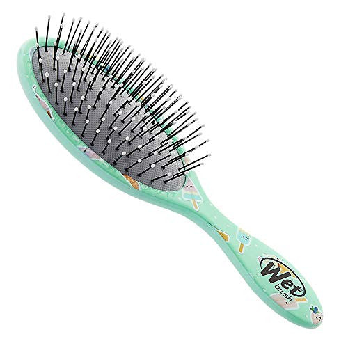Brosse à cheveux humide originale pour enfants, démêlante, impression de crème glacée avec poils Intelliflex ultradoux – (impression de crème glacée)