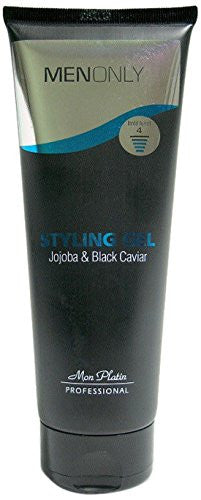 Mon Platin Men Only Styling Hair Gel with Jojoba and Black Caviar 250 ml