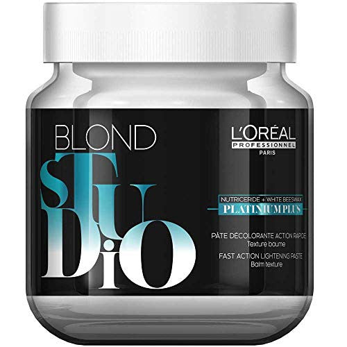 L'Oreal Professional Blond Studio Platinum Plus Fast Action Lightening Paste, 17 Ounce