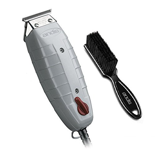 Andis T-Outliner Trimmer, Gray, Model GTO (04710) W/OEM Andis Blade Brush