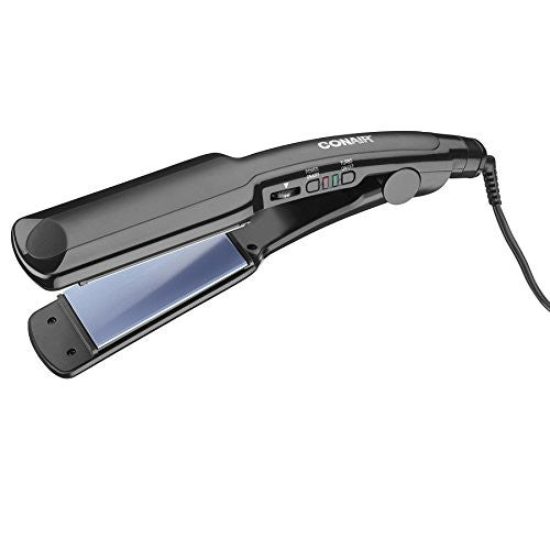 Conair Instant Heat Ceramic Flat Iron, 2 Inch, Black (packaging and plate color may vary)