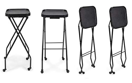 CALEB Styling Trays (Set of 4), Service Tray Coloring Tray Tattoo Tray perfect for Styling stations, Salon, Barbershop & Tattoo Studio