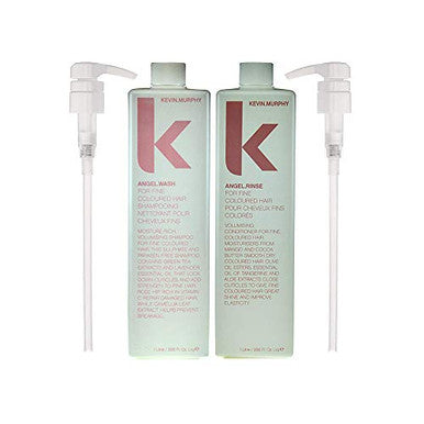 Kevin Murphy Angel Wash and Rinse Duo 33.6 Oz with pumps