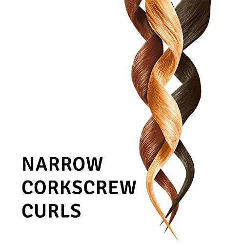 Curlformers Hair Curlers Deluxe Range Corkscrew Curls Styling Kit, 40 No Heat Hair Curlers and 2 Styling Hooks for hair up to 14" (35cm) long