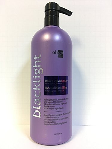 Oligo Blacklight Blue Après-shampooing pour cheveux blonds – 32 oz