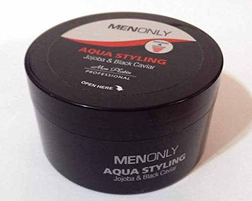 Mon Platin Black Caviar Hair Wax 9.5 Oz (280ml) Professional Strong Aqua Styling Jojoba