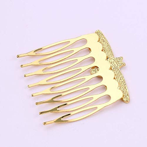 Épingles à cheveux pour femmes, peigne abeille miraculeuse, peigne à cheveux doré, fournitures de fête, bijoux en émail Animal, Costume