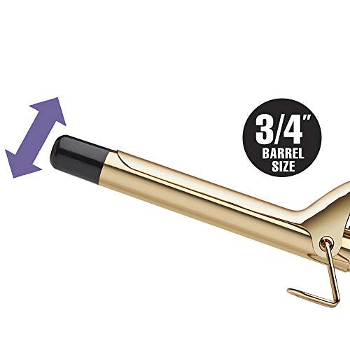 Hot tools 2024 curling iron sizes