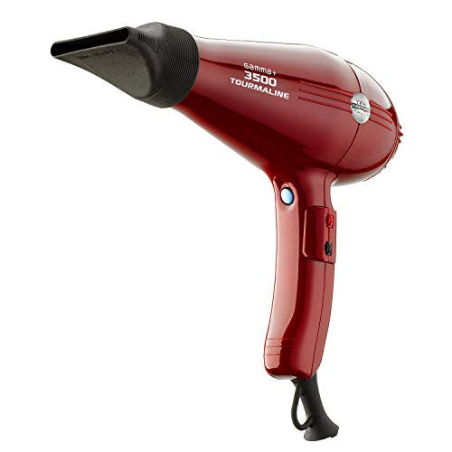 GAMMA+ 3500 Tourmaline Ionic Hair Dryer, Red