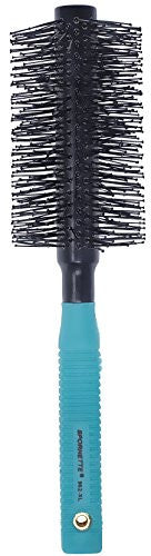 Spornette Double Stranded XL Nylon Round Brush 2 Inch (#962-XL) for Straightening, Smoothing, Relaxing, De-Frizzing, Detangling, Styling and Volumizing Smooth, Wavy, Curly, Medium and Long Hair Types