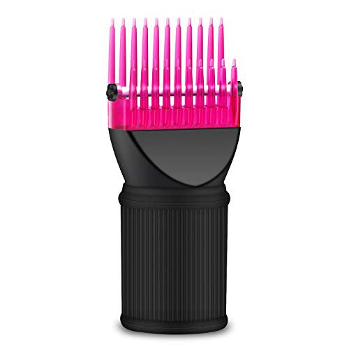 Hair Dryer Comb Attachment, Segbeauty Detangling Blow Dryer Hair Styling Tool, Dryer Brush Attachment, Hairdressing Salon Tool for Smoothing Straightening Fine, Wavy, Curly, Natural Frizzy Hair