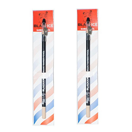 (2) Black Ice Spray Barber Pencils (Tan)