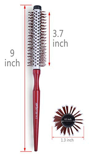 Thin roller outlet brush