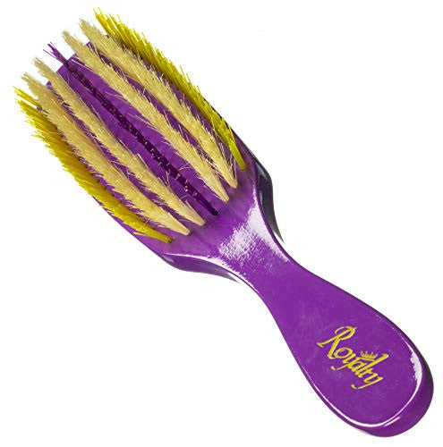 Royalty By Brush King Wave Brush #720-7 row Medium firm- Great 360 wave brush - From the maker of Torino Pro