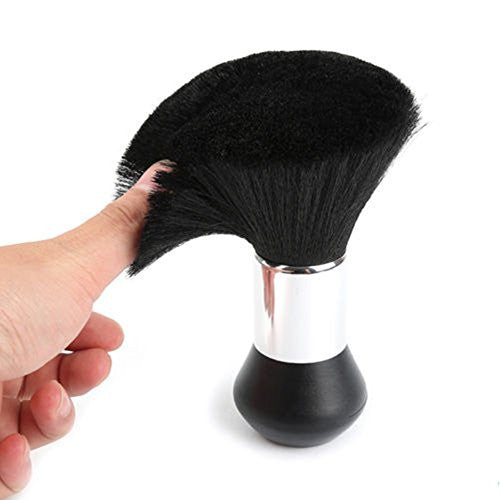 PERTTY 2 pièces brosse plumeau de cou brosse douce noire barbier coiffure coupe de cheveux salon styliste brosse de nettoyage