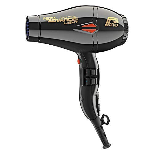 Parlux Advance Light Ionic & Ceramic Hair Dryer, Black-1601024017