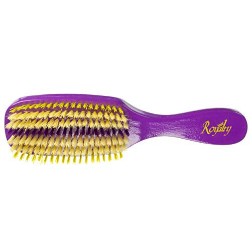 Royalty By Brush King Wave Brush #720-7 row Medium firm- Great 360 wave brush - From the maker of Torino Pro