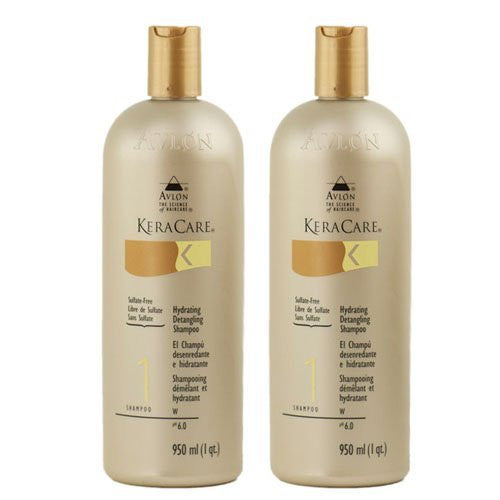 Keracare Hydrating Detangling Shampoo 32oz (Pack of 2)