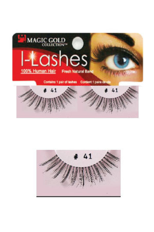 Magic Gold-41 I-lashes 100% Human Hair Fresh Natural Band