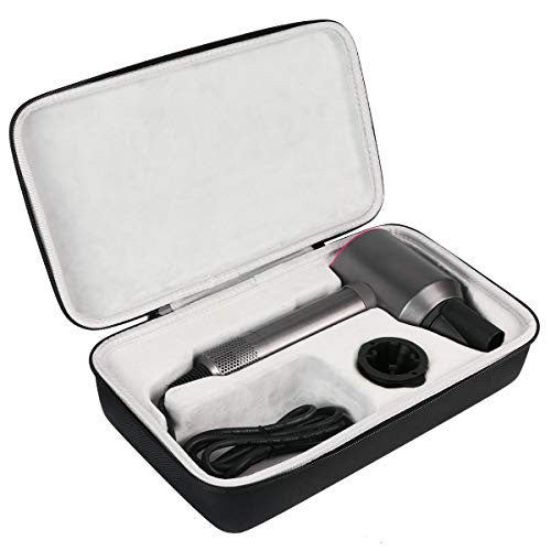 Khanka Hard Travel Case Replacement for Dyson Supersonic Hair Dryer, Iron/Fuchsia