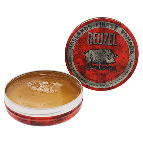 REUZEL INC Red Pomade, High Sheen, Water Soluble, 4 oz