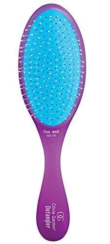 Olivia Garden Detangler Brush, Fine-Medium, Purple